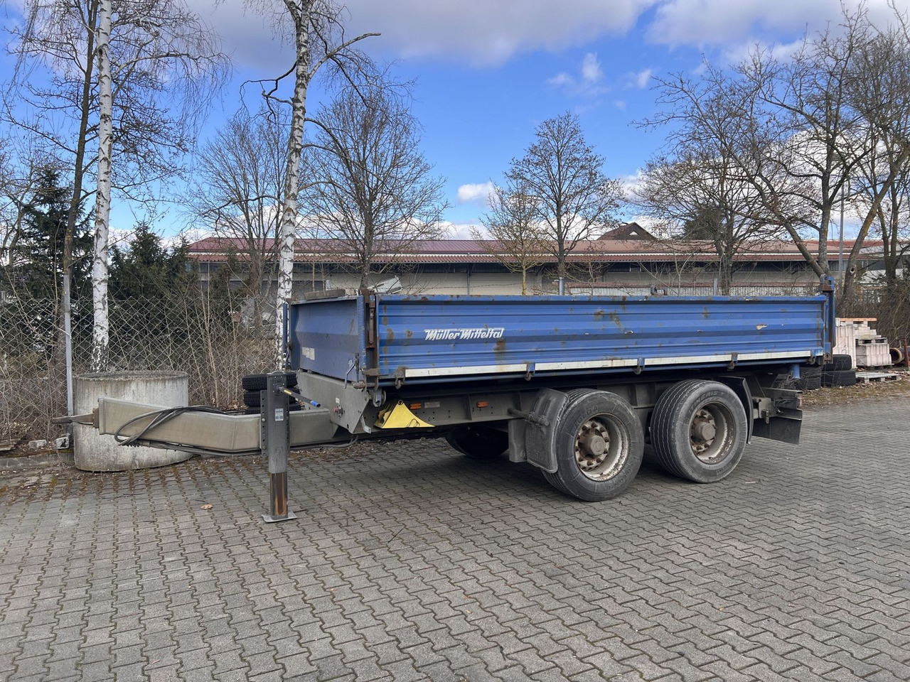 Müller-Mitteltal 18 t Tandemkipper- Tieflader - Trailer jungkit: gambar 1 Müller-Mitteltal 18 t Tandemkipper- Tieflader - Trailer jungkit: gambar 1