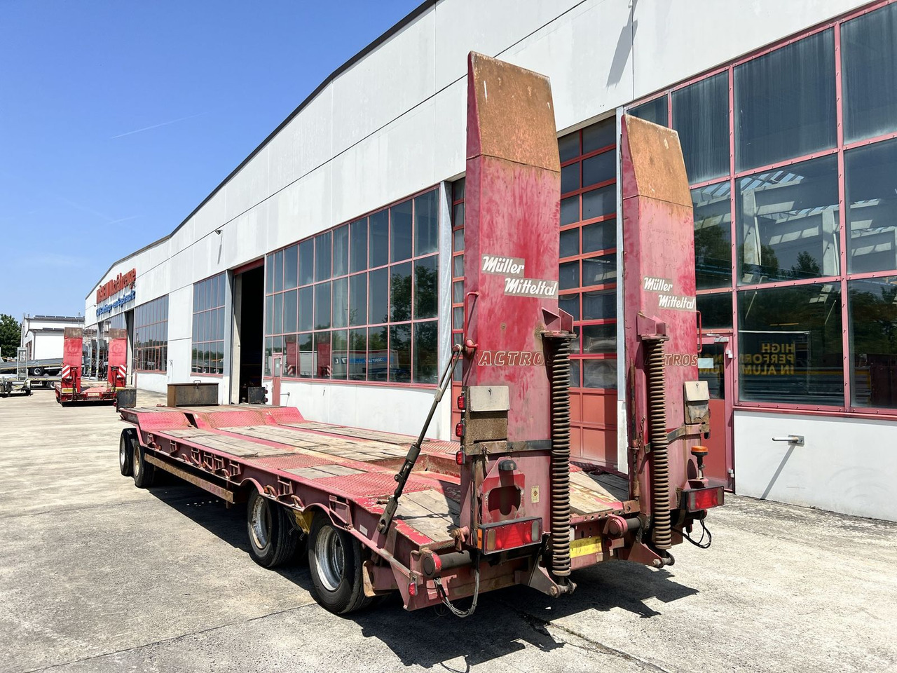 Müller-Mitteltal 4 Achs Tiefladeranhänger - Trailer low bed: gambar 4 Müller-Mitteltal 4 Achs Tiefladeranhänger - Trailer low bed: gambar 4