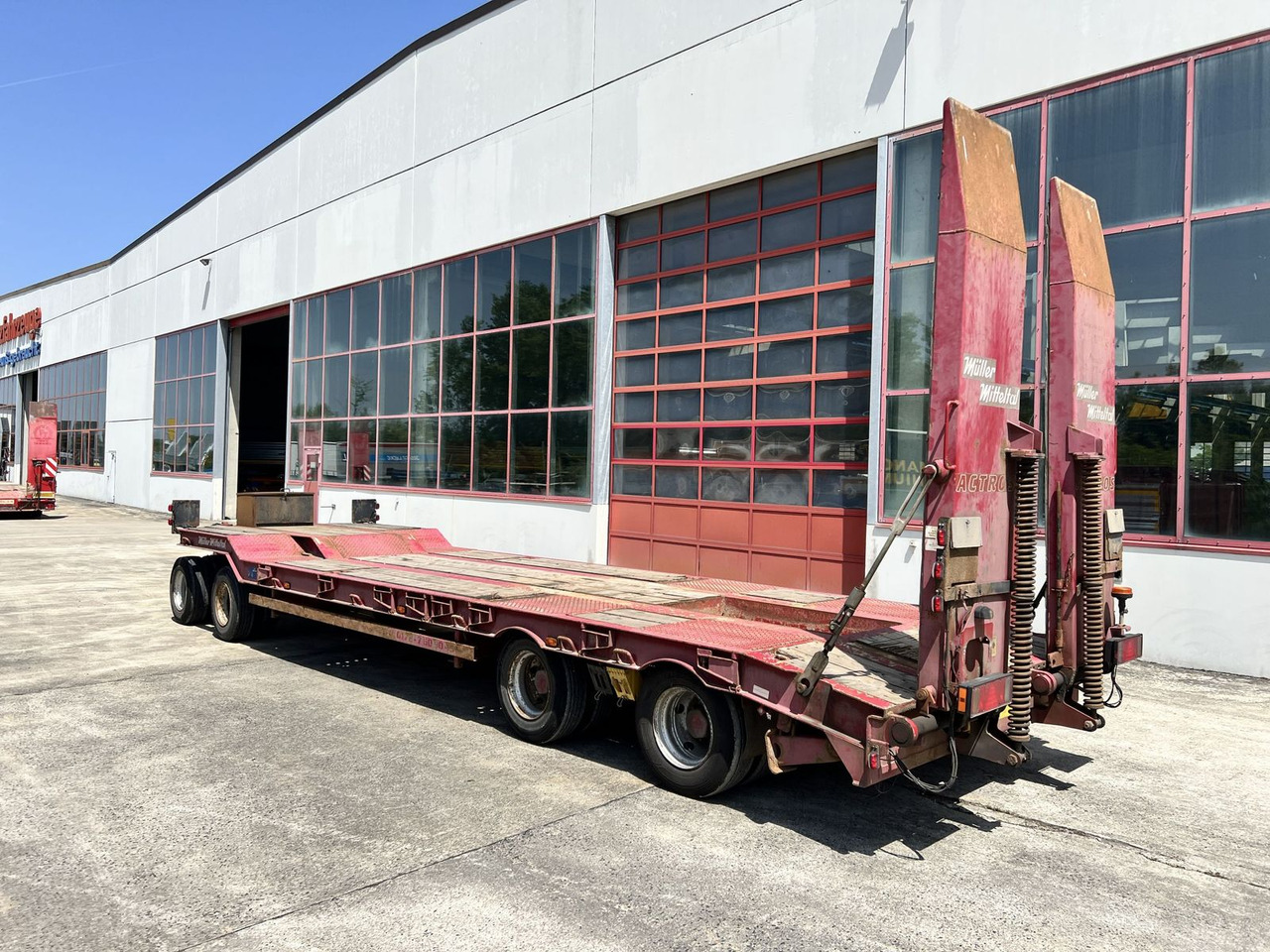 Müller-Mitteltal 4 Achs Tiefladeranhänger - Trailer low bed: gambar 2 Müller-Mitteltal 4 Achs Tiefladeranhänger - Trailer low bed: gambar 2
