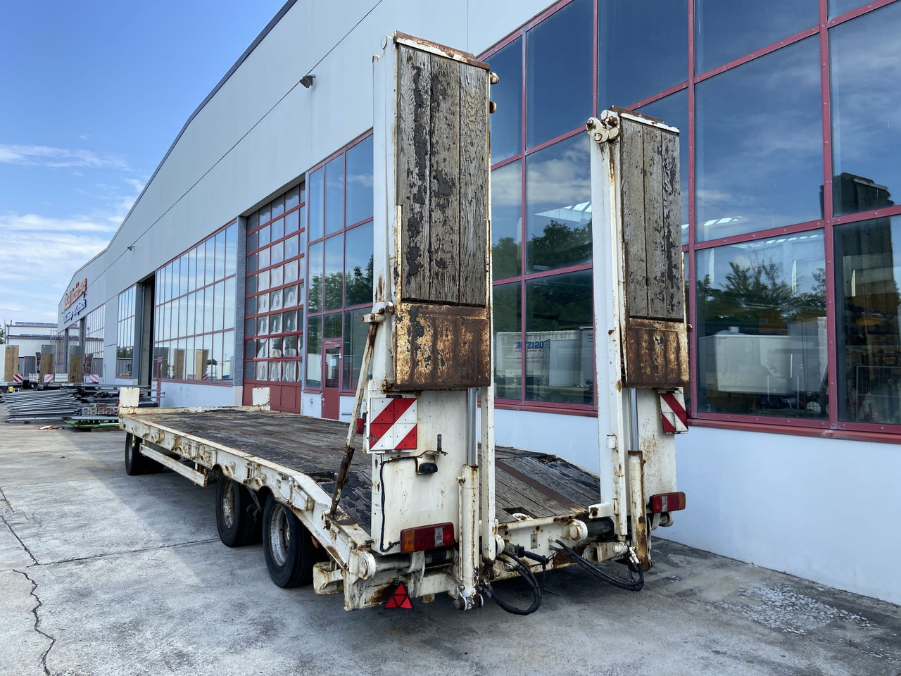 Müller Mitteltal PT 30 3 Achs Tieflader 9,20 m Ladefläche - Trailer low bed: gambar 2 Müller Mitteltal PT 30 3 Achs Tieflader 9,20 m Ladefläche - Trailer low bed: gambar 2