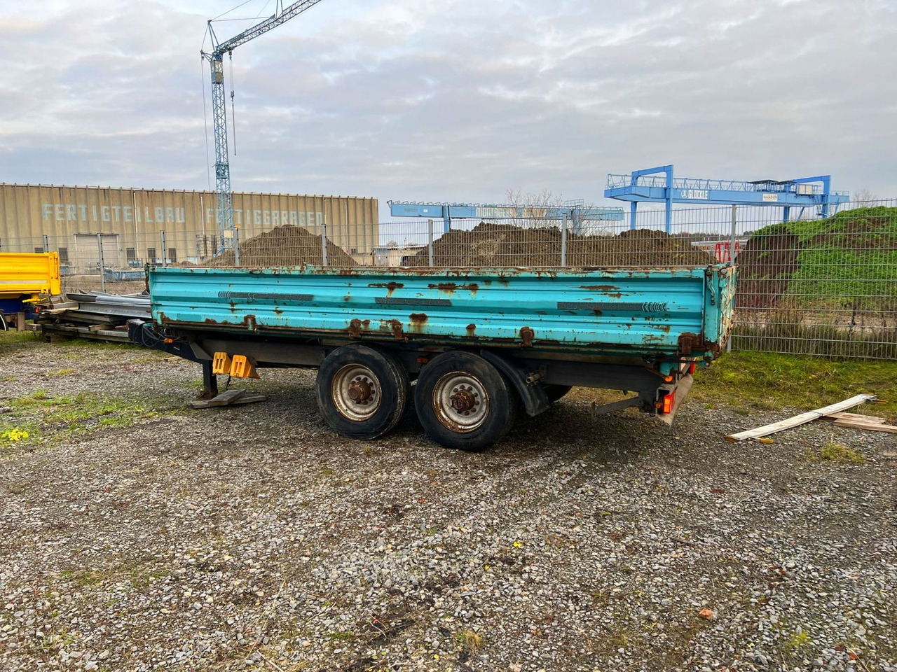Obermaier 14 t Tandemkipper- Tieflader - Trailer jungkit: gambar 4 Obermaier 14 t Tandemkipper- Tieflader - Trailer jungkit: gambar 4