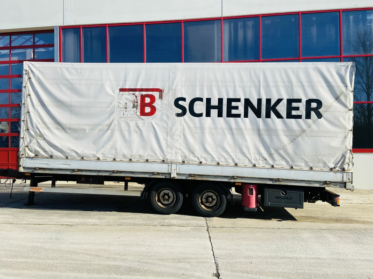 Tandem Planenanhänger - Truk dengan terpal samping: gambar 1 Tandem Planenanhänger - Truk dengan terpal samping: gambar 1