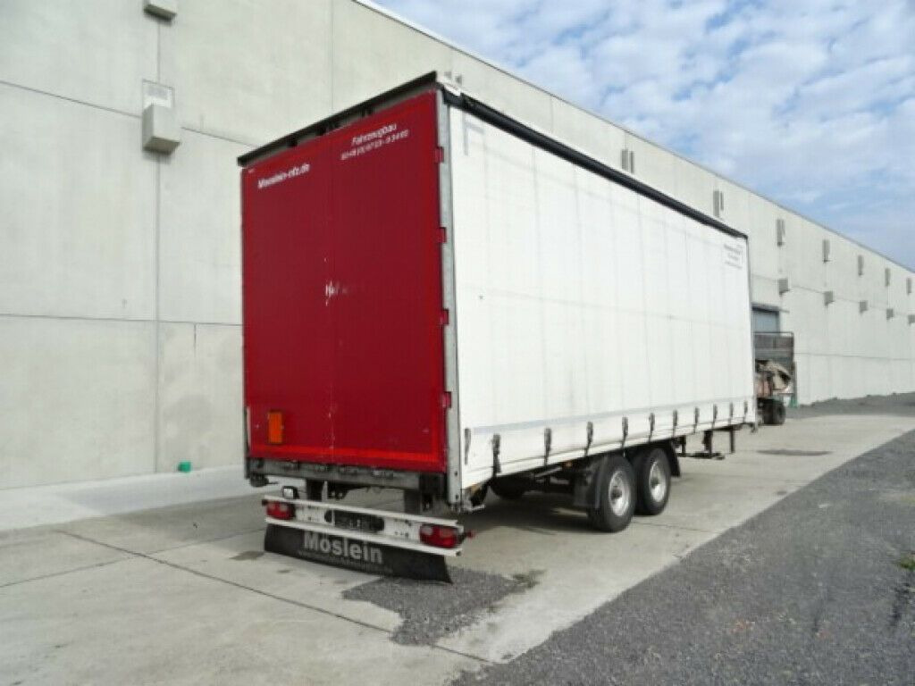 Tandem- Schiebeplanenanhänger zum Durchladen - Truk dengan terpal samping: gambar 2 Tandem- Schiebeplanenanhänger zum Durchladen - Truk dengan terpal samping: gambar 2