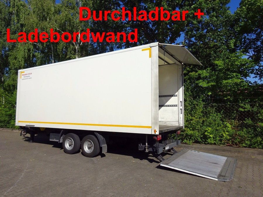 Tandemkoffer, Ladebordwand + Durchladbar - Trailer kotak tertutup: gambar 1 Tandemkoffer, Ladebordwand + Durchladbar - Trailer kotak tertutup: gambar 1
