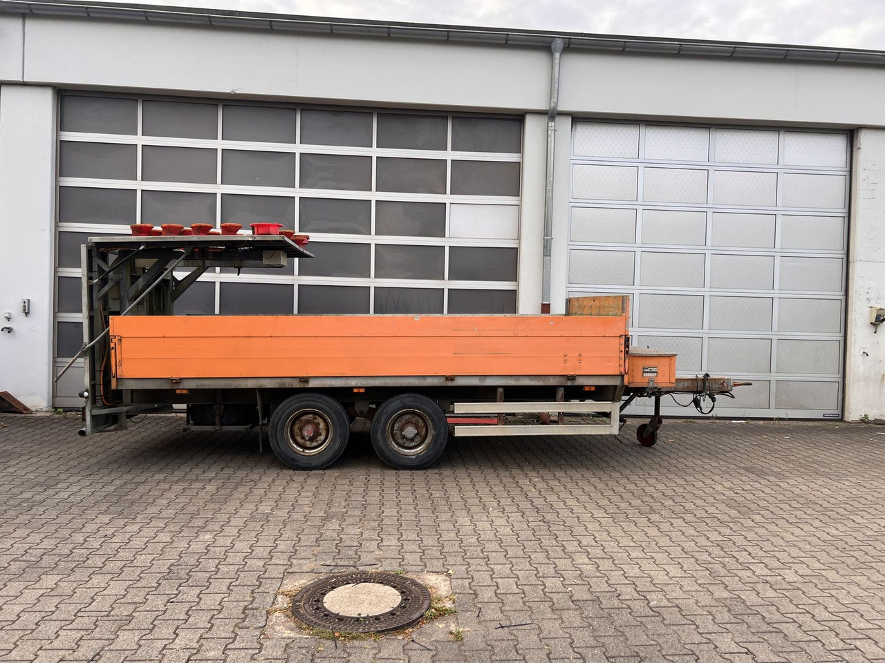 Tandempritsche - Trailer flatbed: gambar 3 Tandempritsche - Trailer flatbed: gambar 3