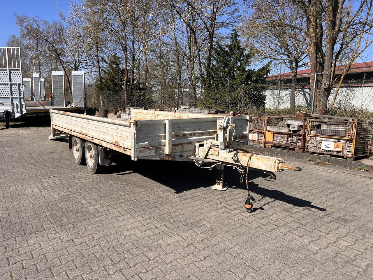 Tandemtieflader - Trailer low bed: gambar 4 Tandemtieflader - Trailer low bed: gambar 4