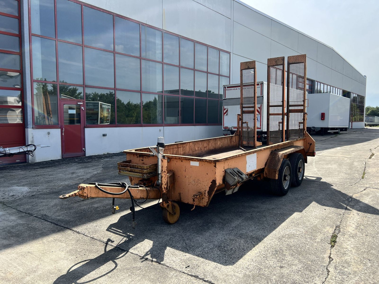 Tandemtieflader - Trailer low bed: gambar 4 Tandemtieflader - Trailer low bed: gambar 4