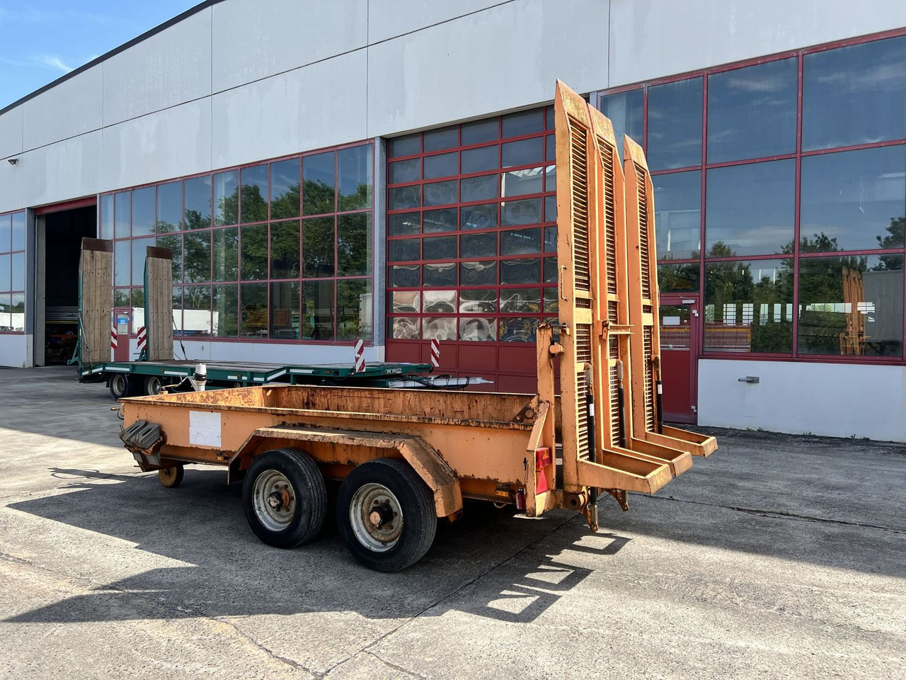 Tandemtieflader - Trailer low bed: gambar 2 Tandemtieflader - Trailer low bed: gambar 2