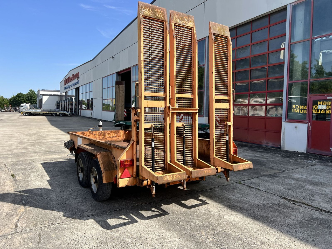 Tandemtieflader - Trailer low bed: gambar 3 Tandemtieflader - Trailer low bed: gambar 3