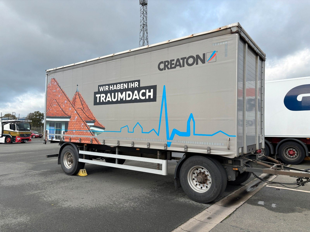 AZP18 Plane + Staplerhalterung - Trailer dengan terpal samping: gambar 5 AZP18 Plane + Staplerhalterung - Trailer dengan terpal samping: gambar 5