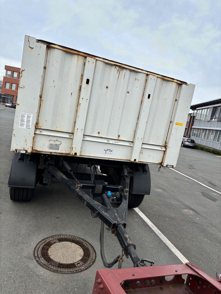 Krone AZ18 + Palettenkasten - Trailer flatbed: gambar 3 Krone AZ18 + Palettenkasten - Trailer flatbed: gambar 3