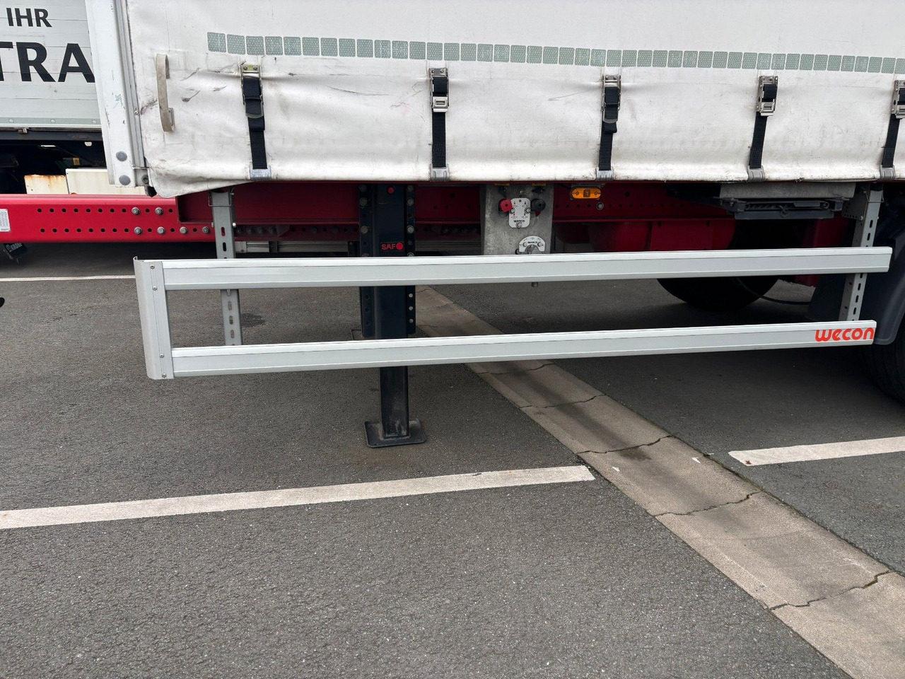 Wecon Tandem Anhänger Plane APZ 218 - Trailer dengan terpal samping: gambar 3 Wecon Tandem Anhänger Plane APZ 218 - Trailer dengan terpal samping: gambar 3