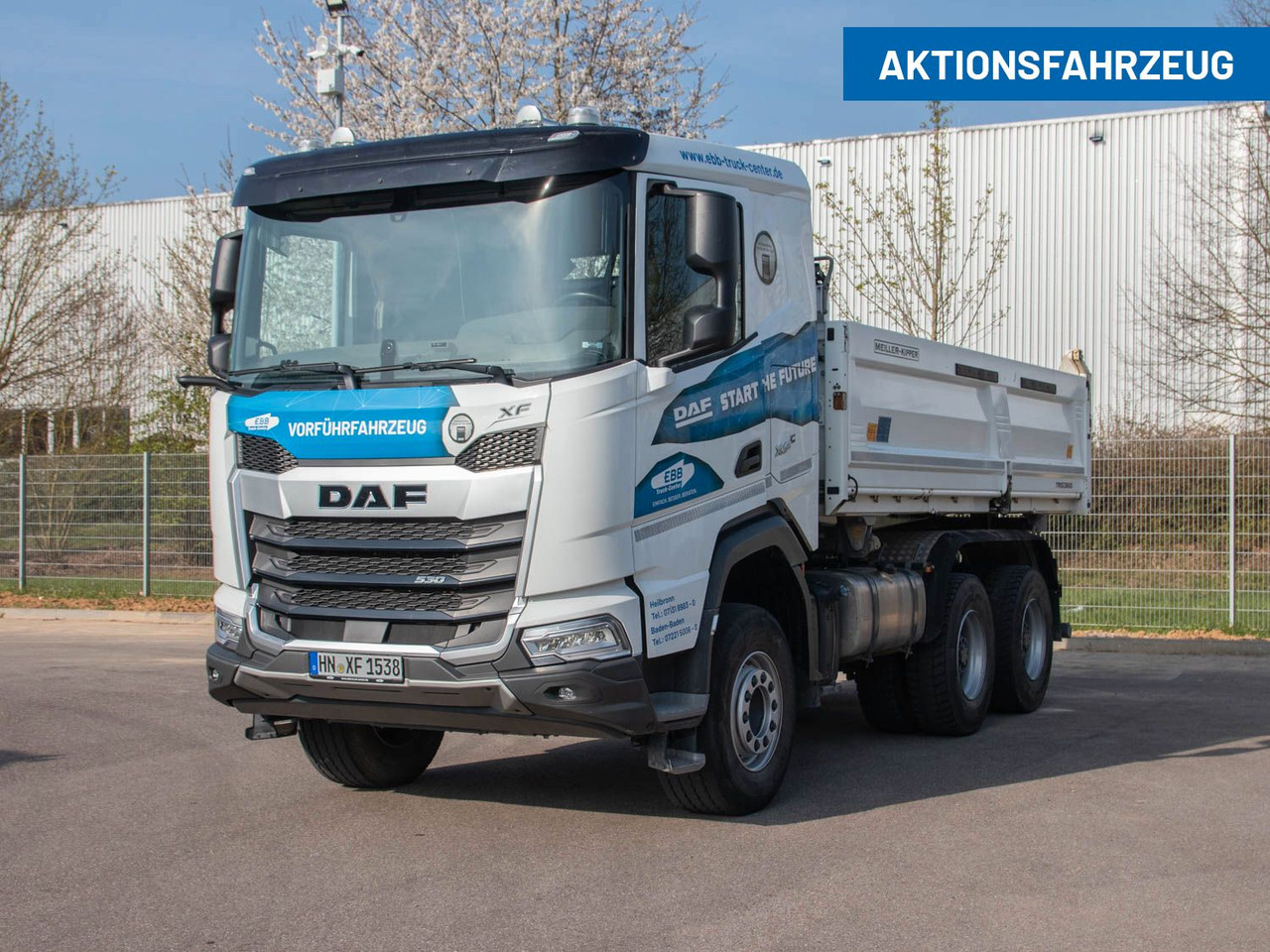 DAF FAT XFC 530 SL Meiller TRIGENIUS D 316 DAF FAT XFC 530 SL Meiller TRIGENIUS D 316 - Truk jungkit: gambar 1 DAF FAT XFC 530 SL Meiller TRIGENIUS D 316 DAF FAT XFC 530 SL Meiller TRIGENIUS D 316 - Truk jungkit: gambar 1