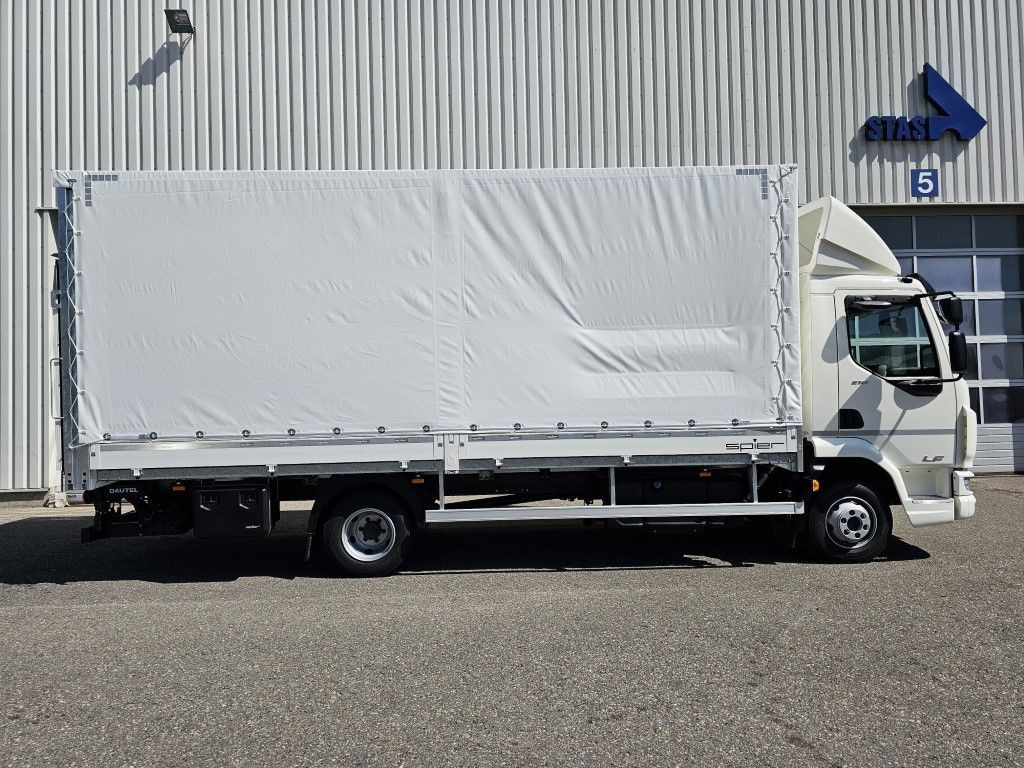 DAF LF 210 7,49t Spier Pritsche-Plane LBW Tageszulas DAF FA LF 210 08t Spier Pritsche mit LBW - Truk dengan terpal samping: gambar 3 DAF LF 210 7,49t Spier Pritsche-Plane LBW Tageszulas DAF FA LF 210 08t Spier Pritsche mit LBW - Truk dengan terpal samping: gambar 3