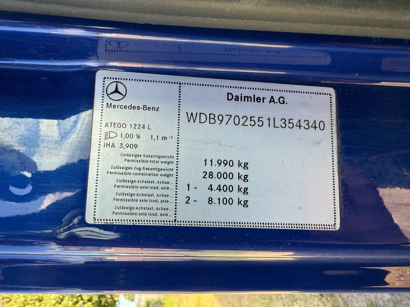 Leasing Mercedes-Benz Atego 1224 V 6 !2008 euro 5 Mercedes-Benz Atego 1224 V 6 !2008 euro 5: gambar 13