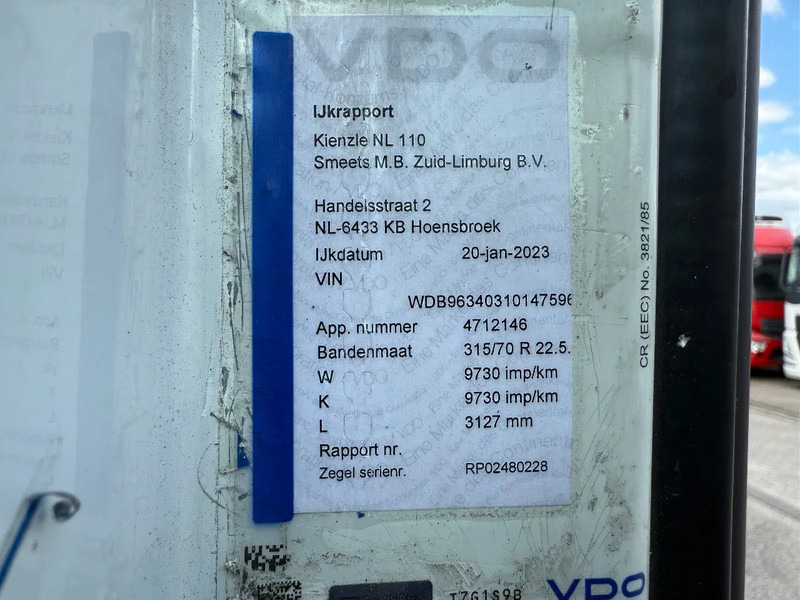 Tractor head Mercedes-Benz Actros 1936 L 3-2017 only 780.000 km: gambar 16