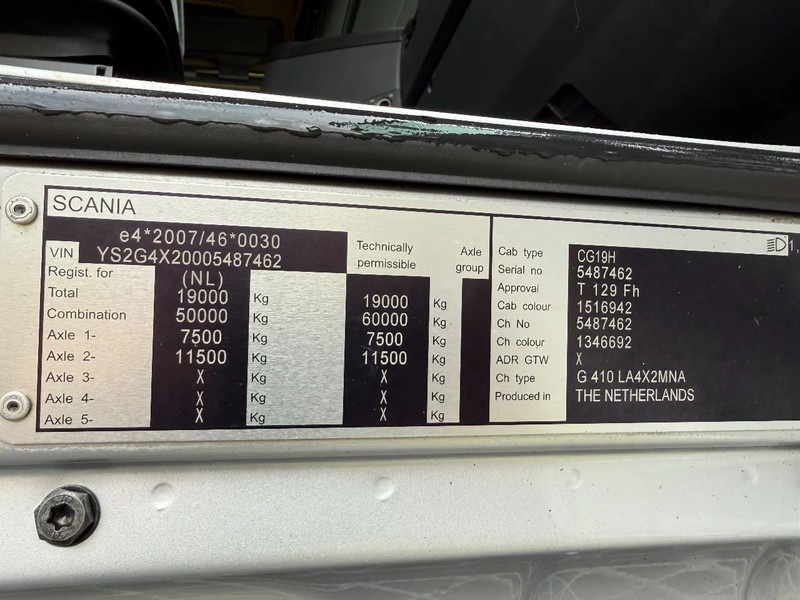 Tractor head Scania G410 2018 highline retarder crown edition!!!: gambar 15