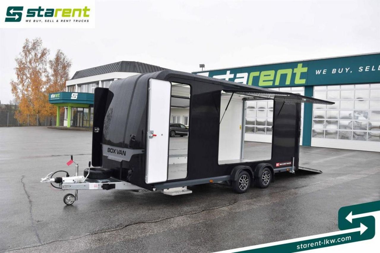 Brian James Trailers BOX VAN 600 Rückfahrkamera LED-Lichter Aluboden - Trailer autotransporter: gambar 1 Brian James Trailers BOX VAN 600 Rückfahrkamera LED-Lichter Aluboden - Trailer autotransporter: gambar 1