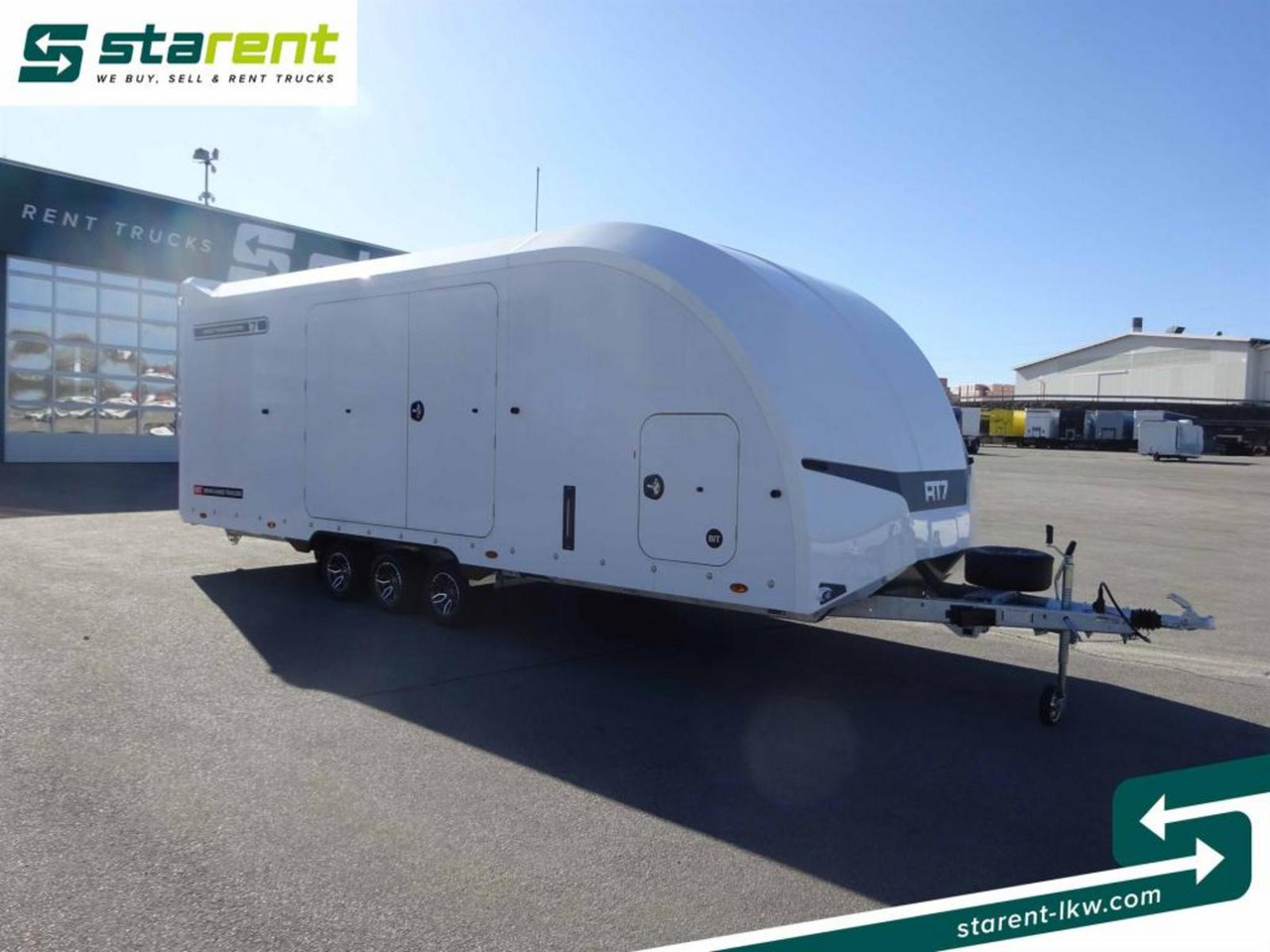 Brian James Trailers Race Transporter 7, Seilwinde, elektrische Klappe - Trailer autotransporter: gambar 3 Brian James Trailers Race Transporter 7, Seilwinde, elektrische Klappe - Trailer autotransporter: gambar 3