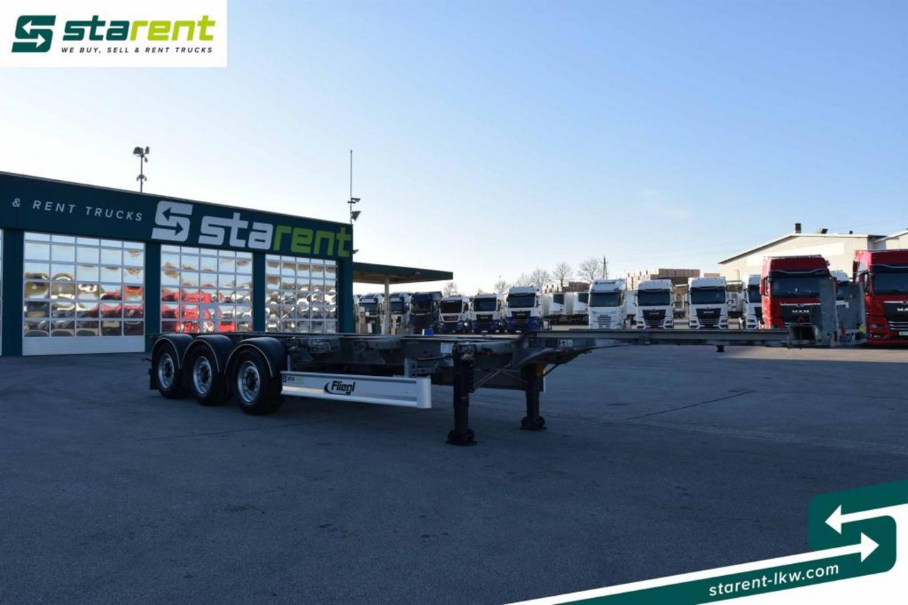 Fliegl Containerchassis ADR 1x20/2x20/1x30/1x40/1x45 - Semi-trailer sasis: gambar 3 Fliegl Containerchassis ADR 1x20/2x20/1x30/1x40/1x45 - Semi-trailer sasis: gambar 3