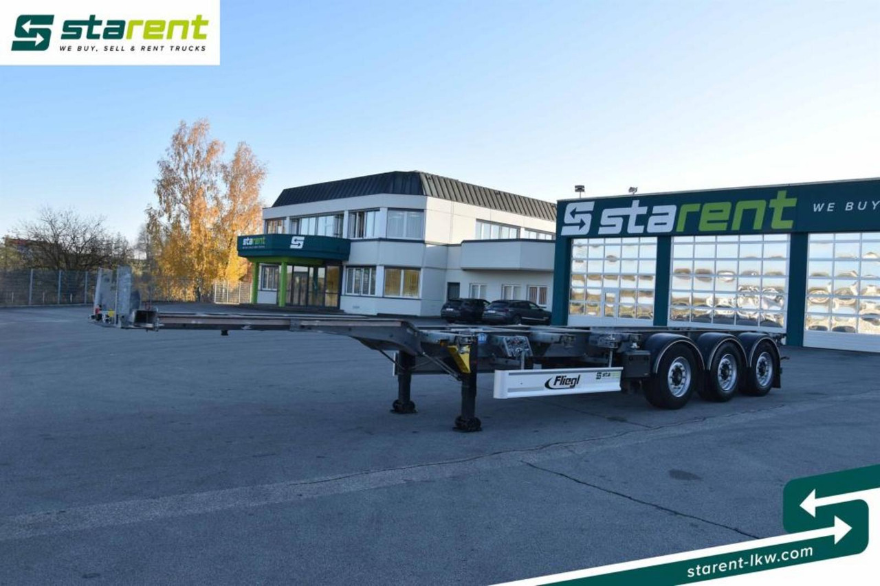 Fliegl Containerchassis ADR 1x20/2x20/1x30/1x40/1x45 - Semi-trailer sasis: gambar 1 Fliegl Containerchassis ADR 1x20/2x20/1x30/1x40/1x45 - Semi-trailer sasis: gambar 1
