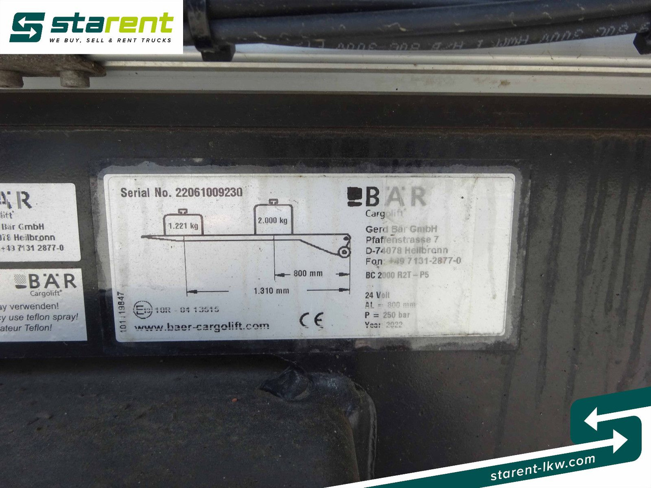Semi-trailer kotak tertutup Kögel Trockenfrachtkoffer, Lenkachse, Liftachse, LBW: gambar 19