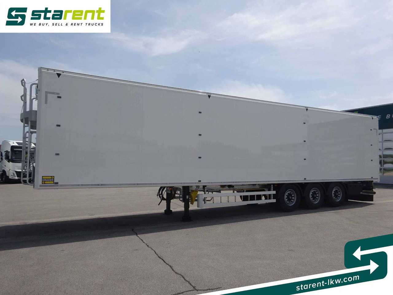 Kraker CF-Z 200ZL, 92 m³, Funkfernbedienung, BPW-Achsen - Semi-trailer dengan lantai berjalan: gambar 1 Kraker CF-Z 200ZL, 92 m³, Funkfernbedienung, BPW-Achsen - Semi-trailer dengan lantai berjalan: gambar 1