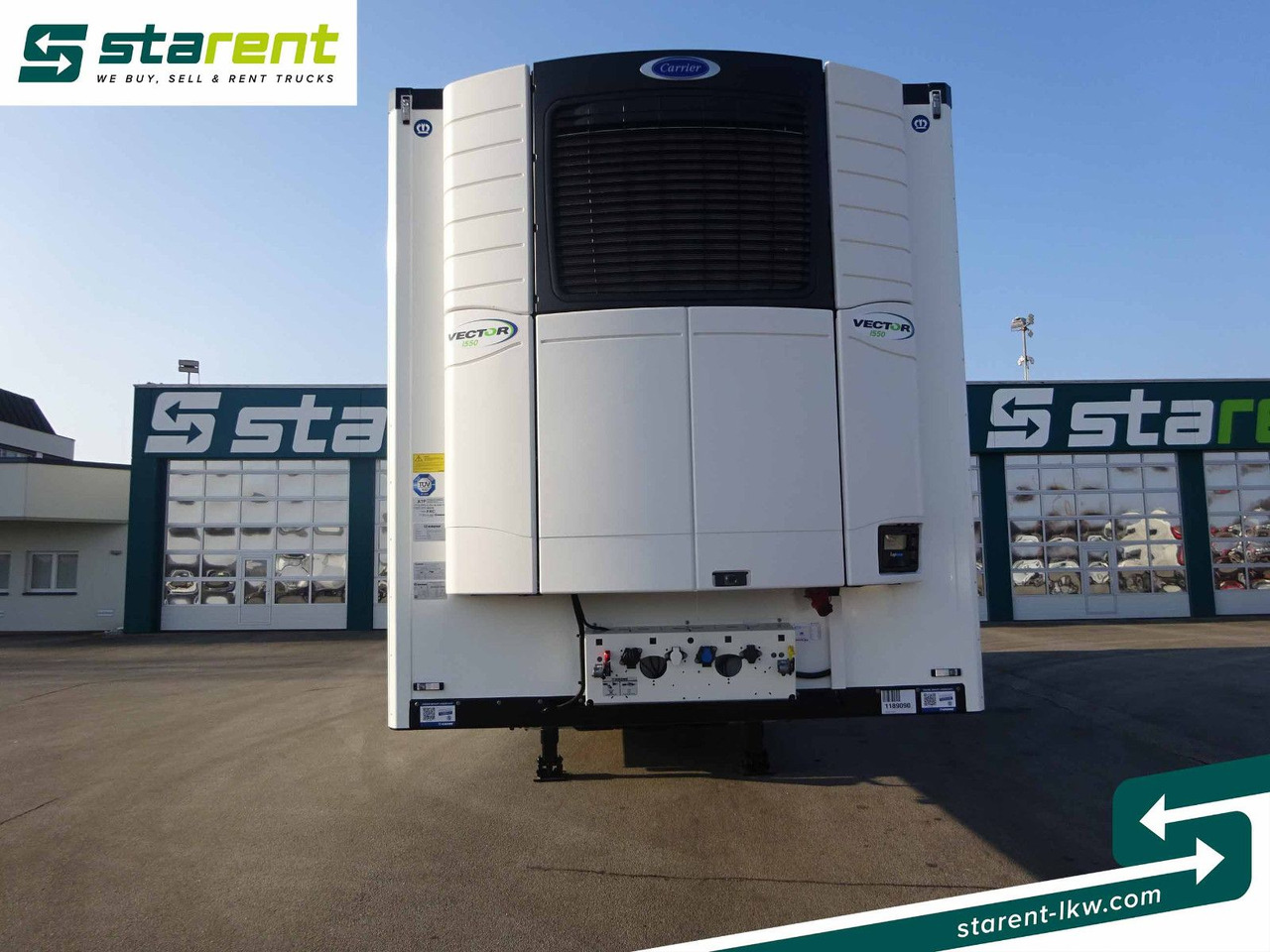 Krone Thermotrailer Carrier Vector 1550, Zurrleisten - Semi-trailer kotak tertutup: gambar 2 Krone Thermotrailer Carrier Vector 1550, Zurrleisten - Semi-trailer kotak tertutup: gambar 2