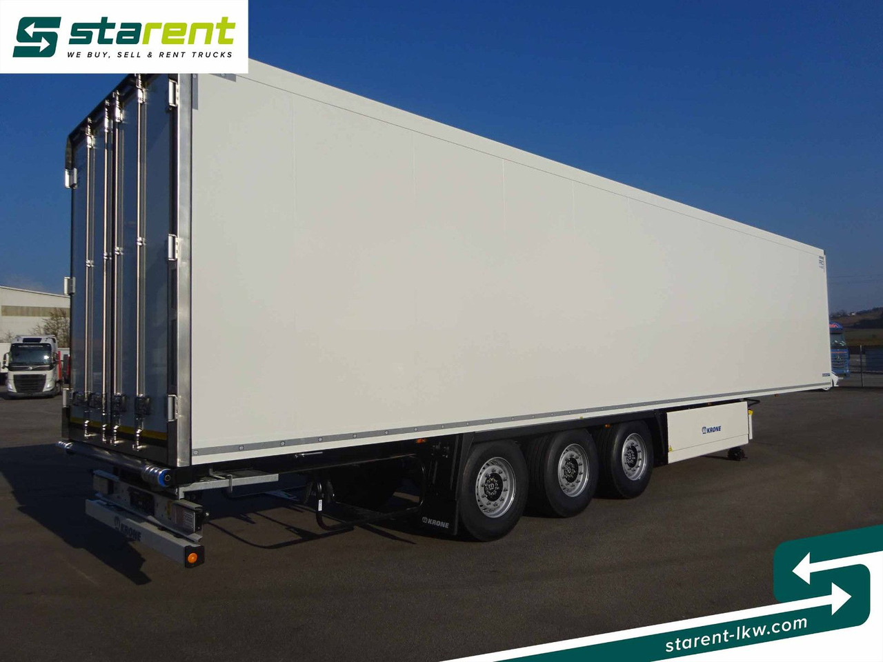 Krone Thermotrailer Carrier Vector 1550, Zurrleisten - Semi-trailer kotak tertutup: gambar 5 Krone Thermotrailer Carrier Vector 1550, Zurrleisten - Semi-trailer kotak tertutup: gambar 5