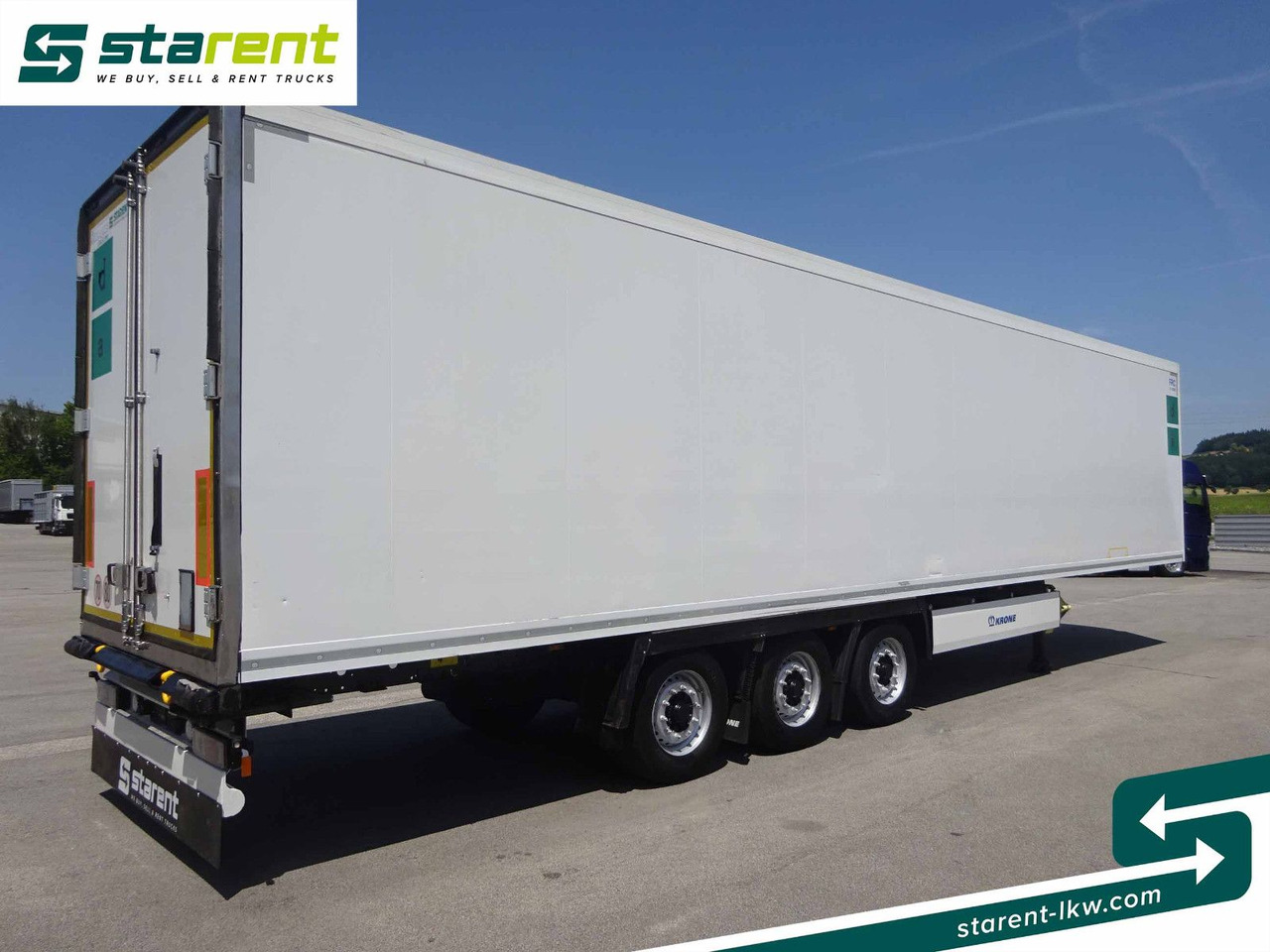 Krone Thermotrailer, Carrier Vector 1950, Doppelstock - Semi-trailer kotak tertutup: gambar 5 Krone Thermotrailer, Carrier Vector 1950, Doppelstock - Semi-trailer kotak tertutup: gambar 5