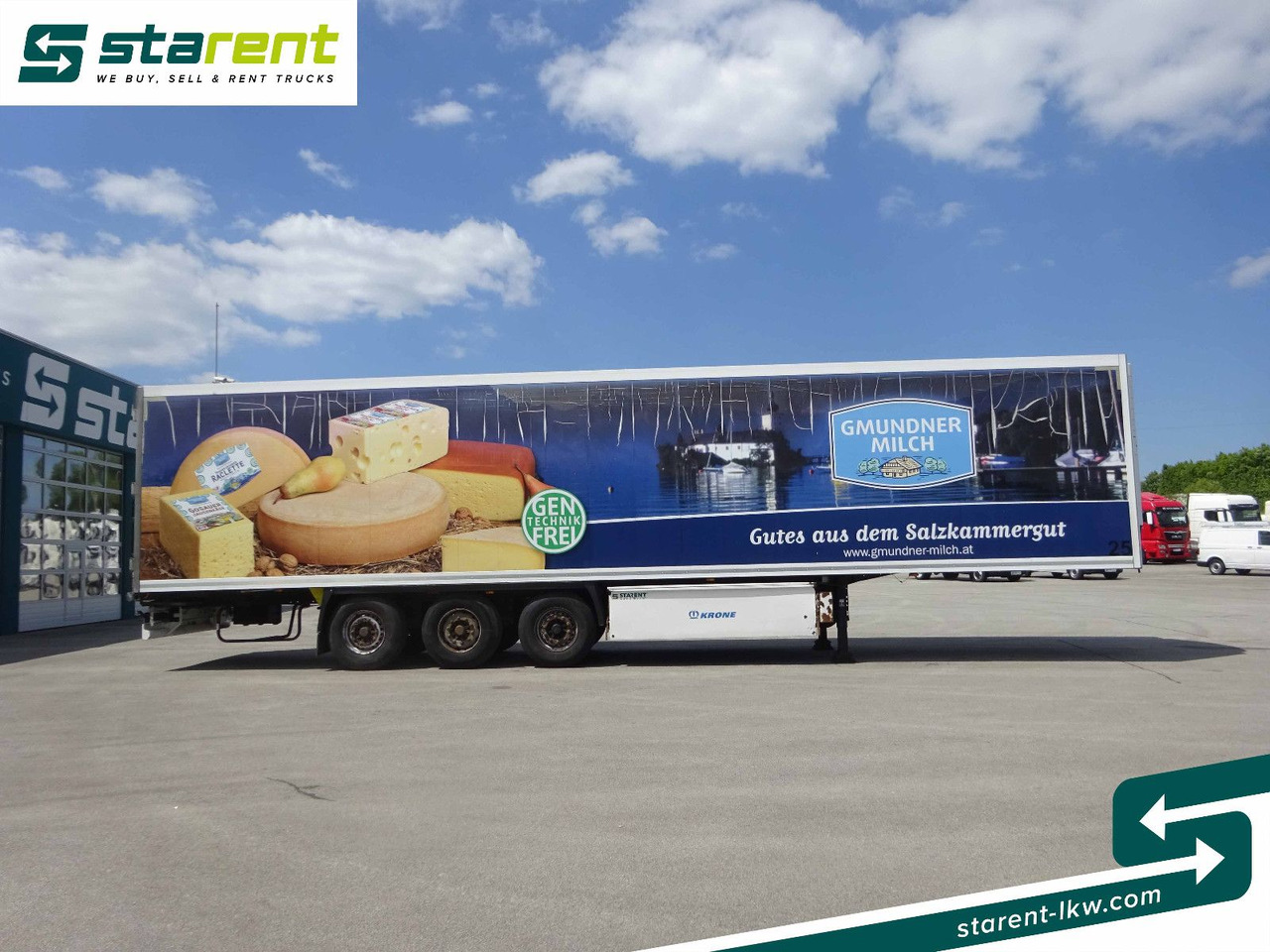 Krone Thermotrailer, Carrier Vector 1950 MT°, 3 Zonen - Semi-trailer berpendingin: gambar 4 Krone Thermotrailer, Carrier Vector 1950 MT°, 3 Zonen - Semi-trailer berpendingin: gambar 4