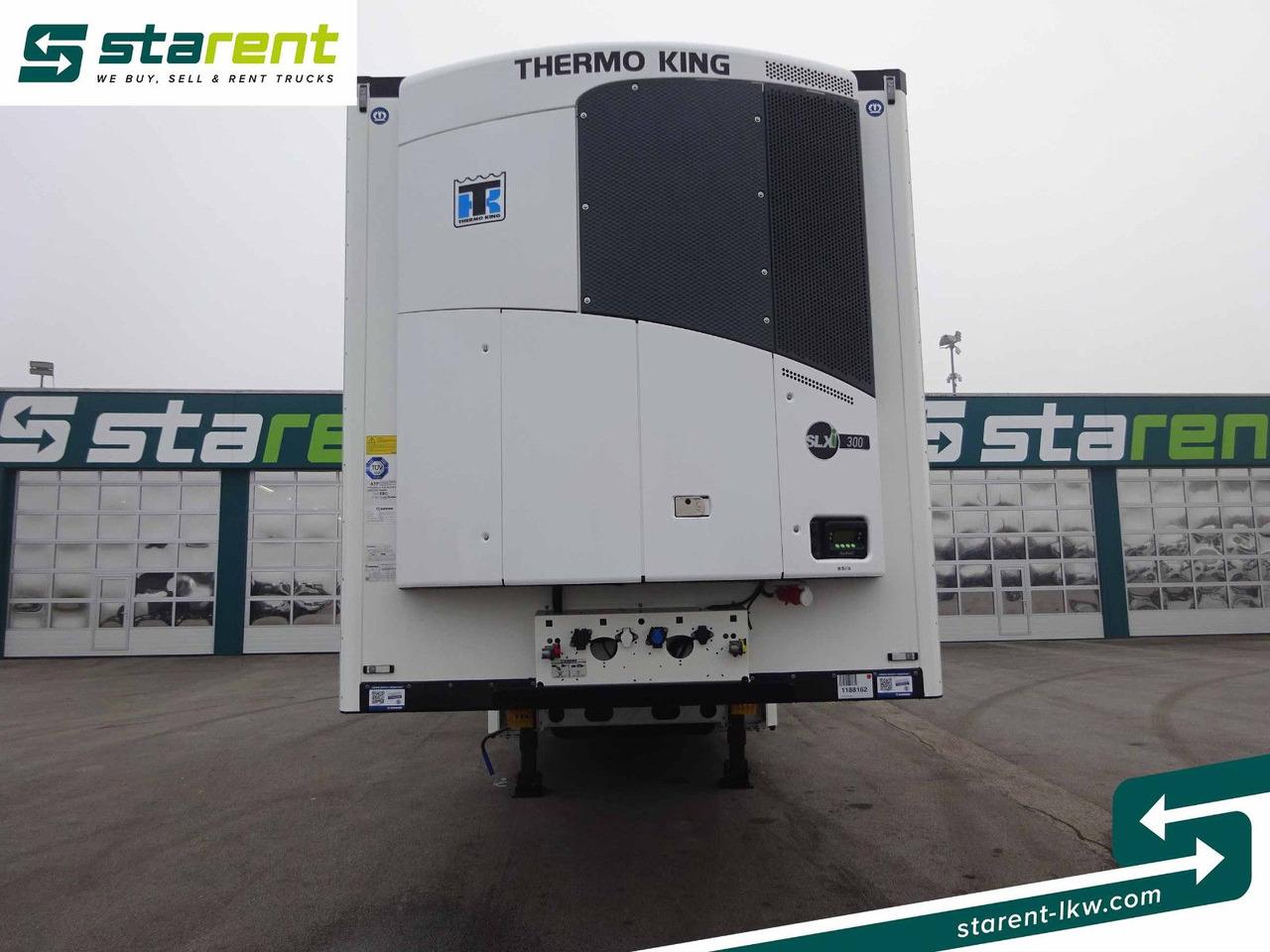 Krone Tiefkühler TK SLXi300 Doppelstock Blumenbreit - Semi-trailer kotak tertutup: gambar 2 Krone Tiefkühler TK SLXi300 Doppelstock Blumenbreit - Semi-trailer kotak tertutup: gambar 2