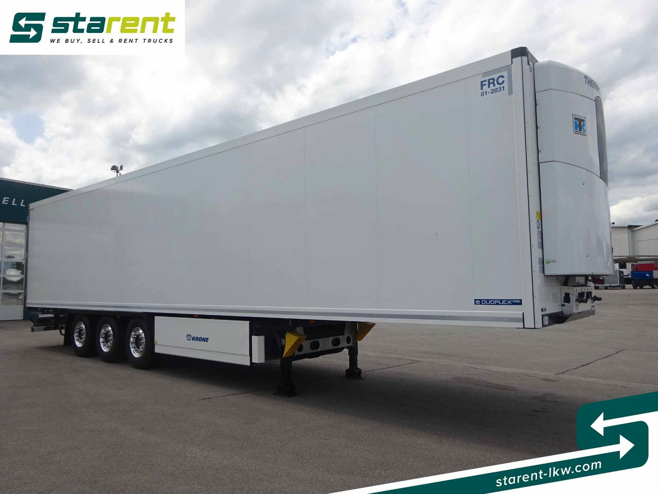 Krone Tiefkühler TK SLXi300 Doppelstock Blumenbreit - Semi-trailer berpendingin: gambar 3 Krone Tiefkühler TK SLXi300 Doppelstock Blumenbreit - Semi-trailer berpendingin: gambar 3