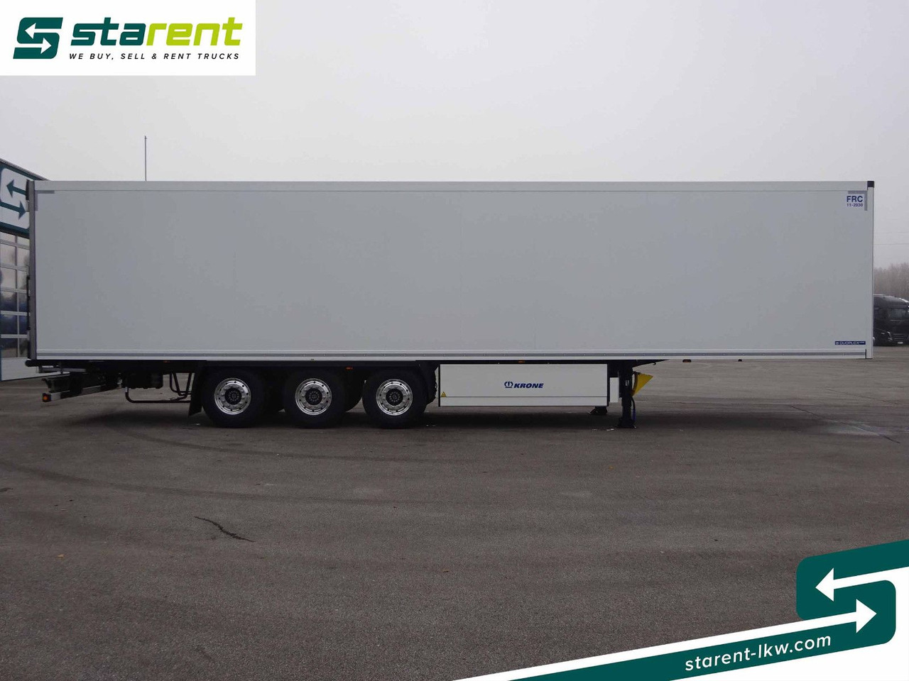 Krone Tiefkühler TK SLXi300 Doppelstock Blumenbreit - Semi-trailer kotak tertutup: gambar 4 Krone Tiefkühler TK SLXi300 Doppelstock Blumenbreit - Semi-trailer kotak tertutup: gambar 4