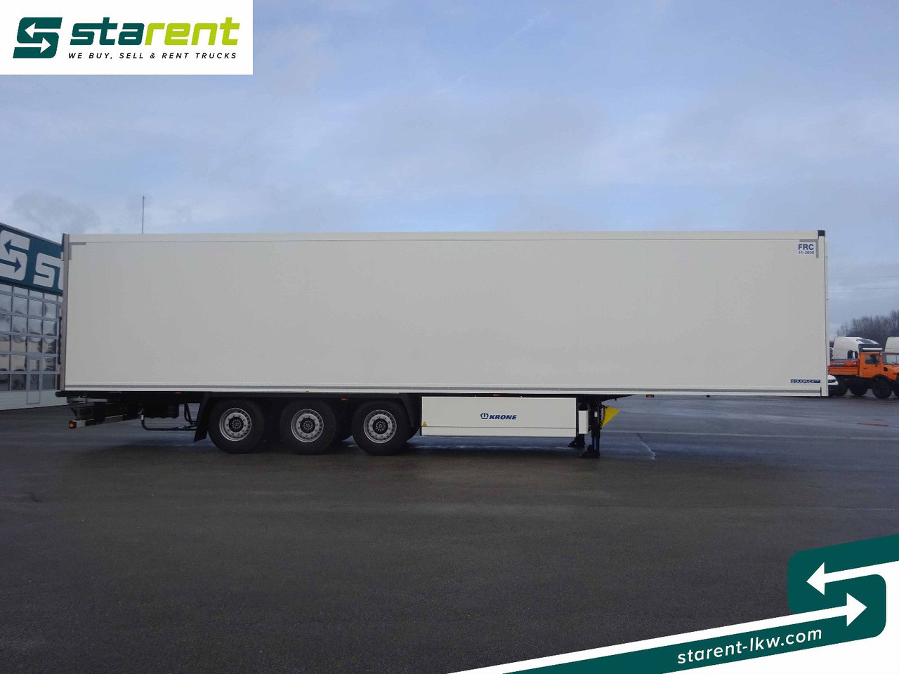 Krone Tiefkühler TK SLXi300 Doppelstock Blumenbreit - Semi-trailer kotak tertutup: gambar 4 Krone Tiefkühler TK SLXi300 Doppelstock Blumenbreit - Semi-trailer kotak tertutup: gambar 4
