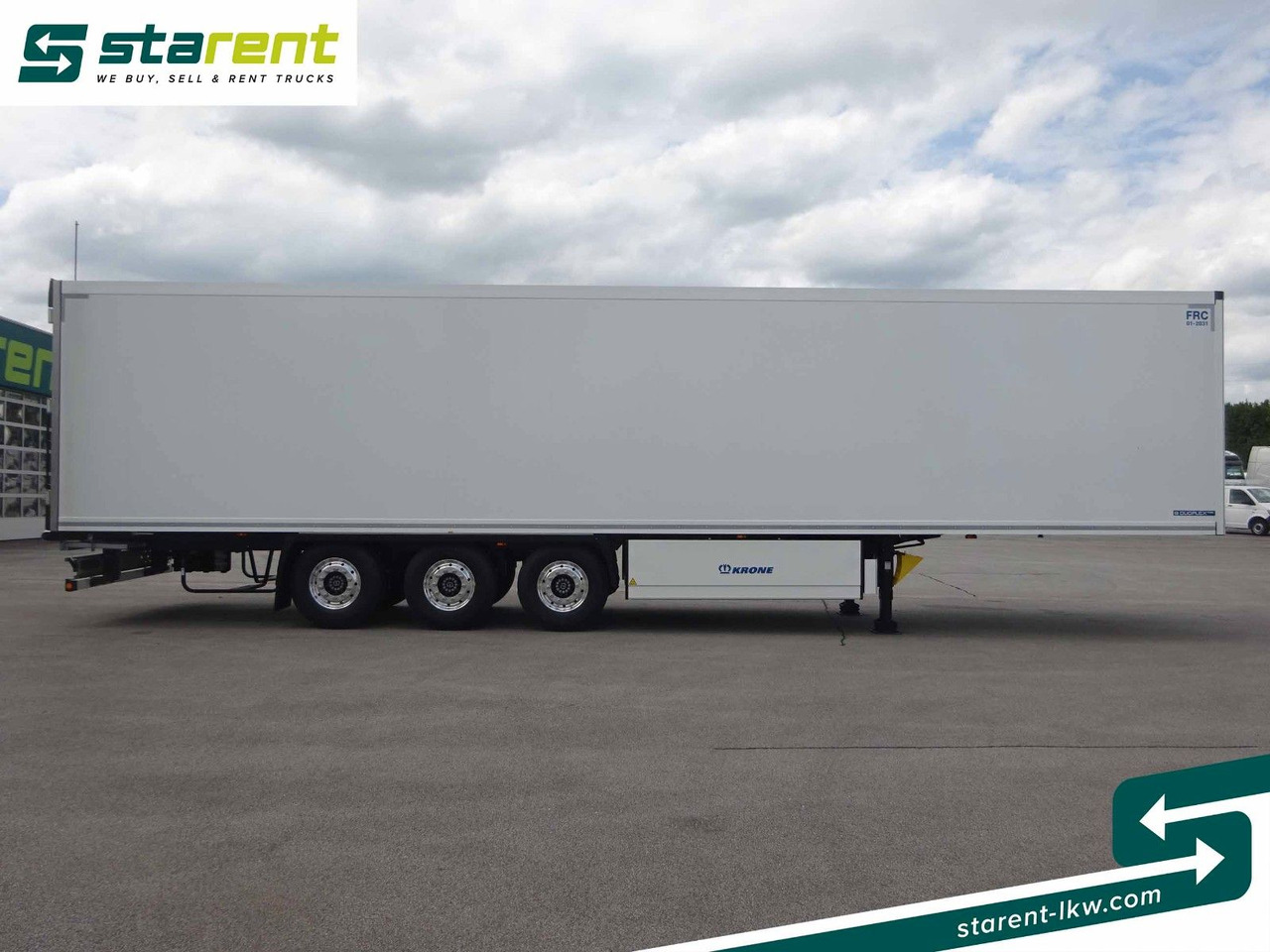 Krone Tiefkühler TK SLXi300 Doppelstock Blumenbreit - Semi-trailer berpendingin: gambar 4 Krone Tiefkühler TK SLXi300 Doppelstock Blumenbreit - Semi-trailer berpendingin: gambar 4