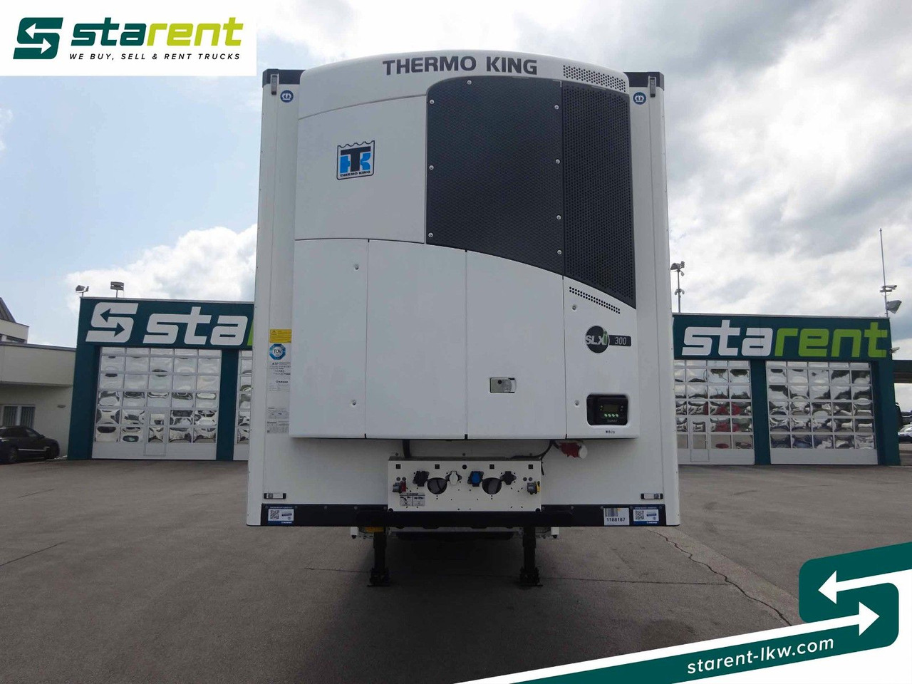 Krone Tiefkühler TK SLXi300 Doppelstock Blumenbreit - Semi-trailer berpendingin: gambar 2 Krone Tiefkühler TK SLXi300 Doppelstock Blumenbreit - Semi-trailer berpendingin: gambar 2