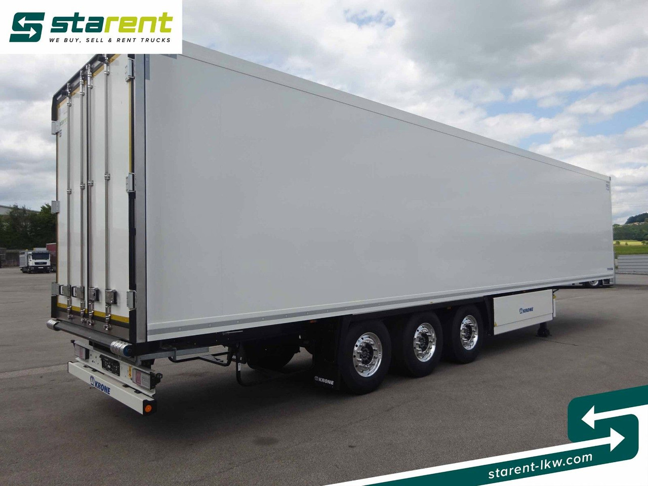 Krone Tiefkühler TK SLXi300 Doppelstock Blumenbreit - Semi-trailer kotak tertutup: gambar 5 Krone Tiefkühler TK SLXi300 Doppelstock Blumenbreit - Semi-trailer kotak tertutup: gambar 5