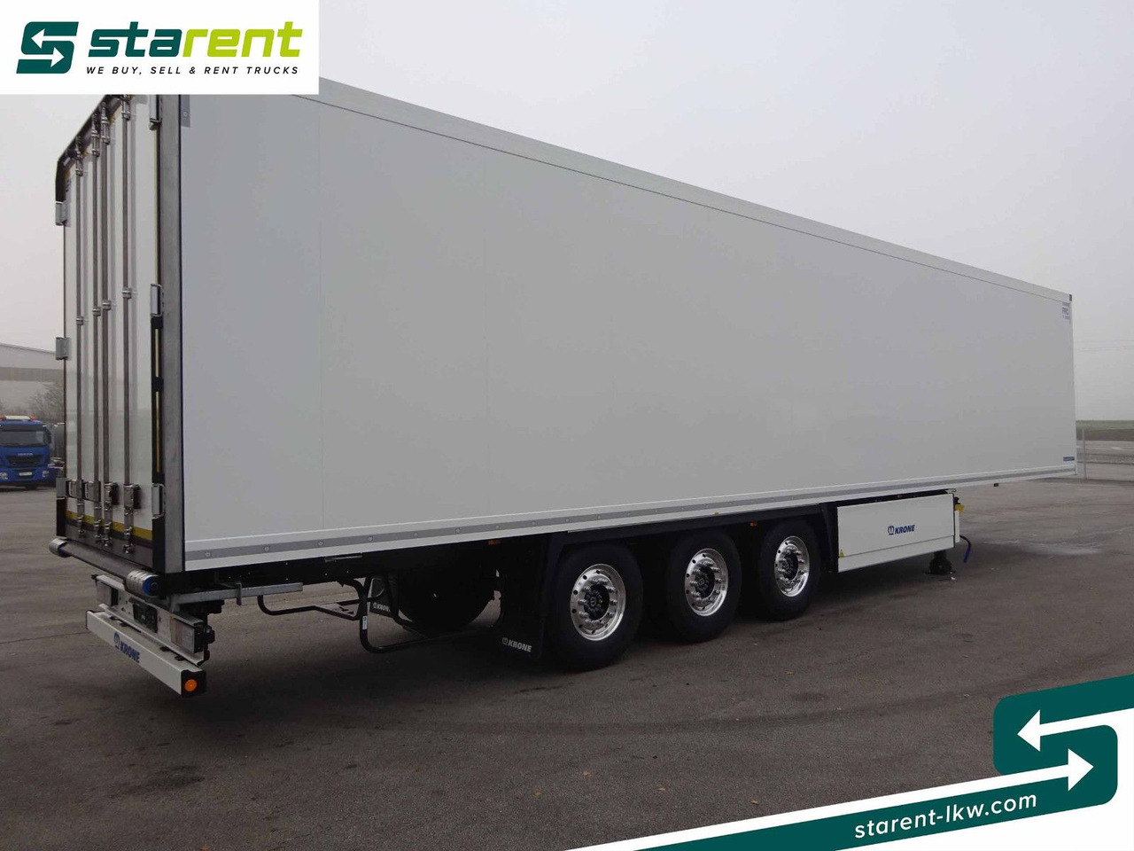 Krone Tiefkühler TK SLXi300 Doppelstock Blumenbreit - Semi-trailer kotak tertutup: gambar 5 Krone Tiefkühler TK SLXi300 Doppelstock Blumenbreit - Semi-trailer kotak tertutup: gambar 5