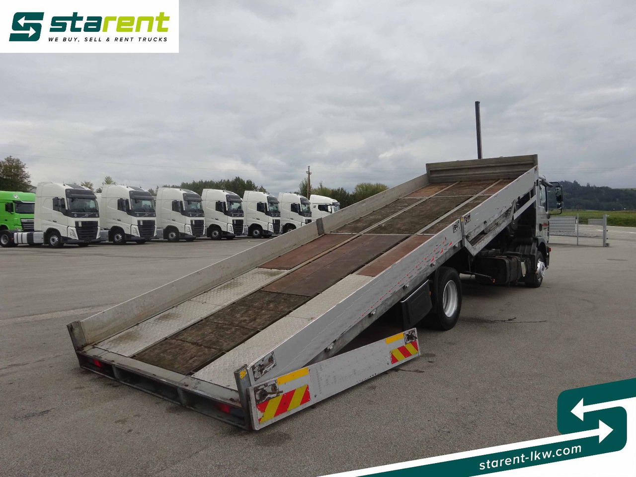 MAN TGM 12.280, Fahrzeugtransporter, kippbar - Truk pengangkut mobil: gambar 3 MAN TGM 12.280, Fahrzeugtransporter, kippbar - Truk pengangkut mobil: gambar 3