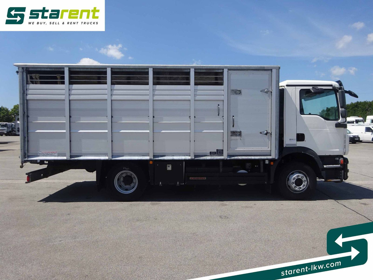 MAN TGM 15.290 Viehtransporter, Scheuwimmer Aufbau - Truk pengangkut kuda: gambar 4 MAN TGM 15.290 Viehtransporter, Scheuwimmer Aufbau - Truk pengangkut kuda: gambar 4