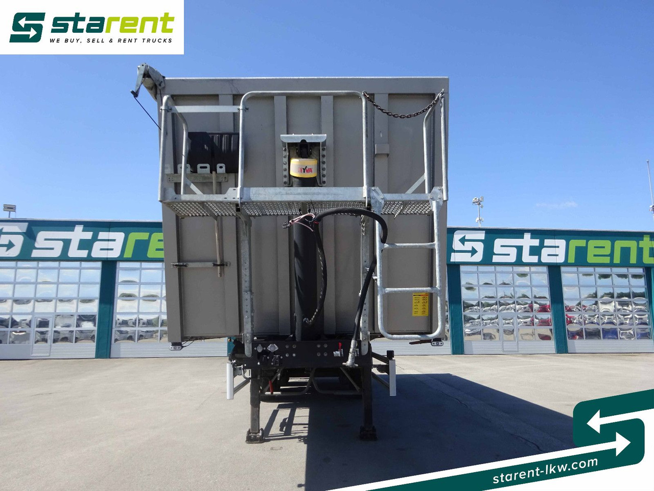 MEGA Alu-Kastenmulde, 55m³, Universalklappe, Liftachs - Semi-trailer jungkit: gambar 2 MEGA Alu-Kastenmulde, 55m³, Universalklappe, Liftachs - Semi-trailer jungkit: gambar 2