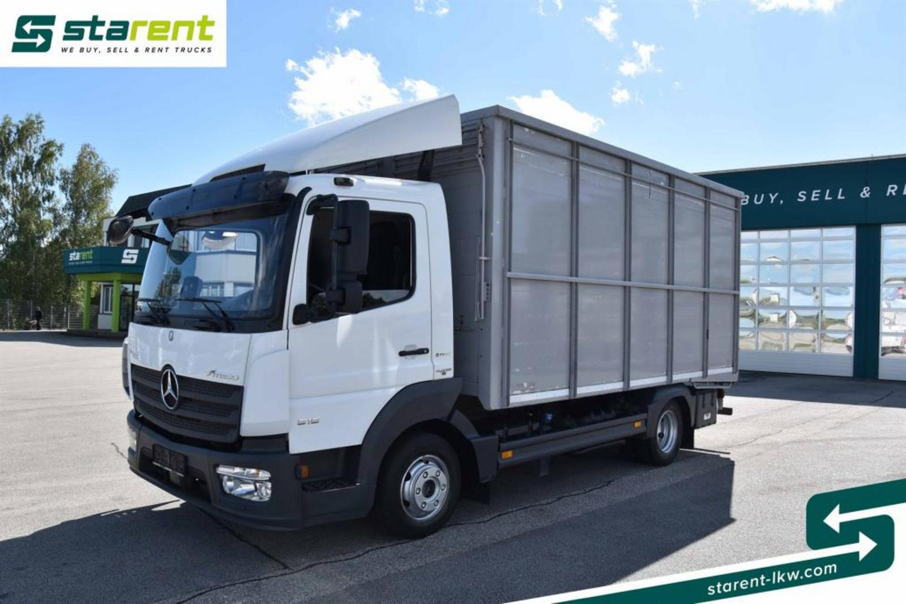 Mercedes Benz 818 Viehtransporter Scheuwimmer Aufbau - Truk pengangkut hewan: gambar 1 Mercedes Benz 818 Viehtransporter Scheuwimmer Aufbau - Truk pengangkut hewan: gambar 1