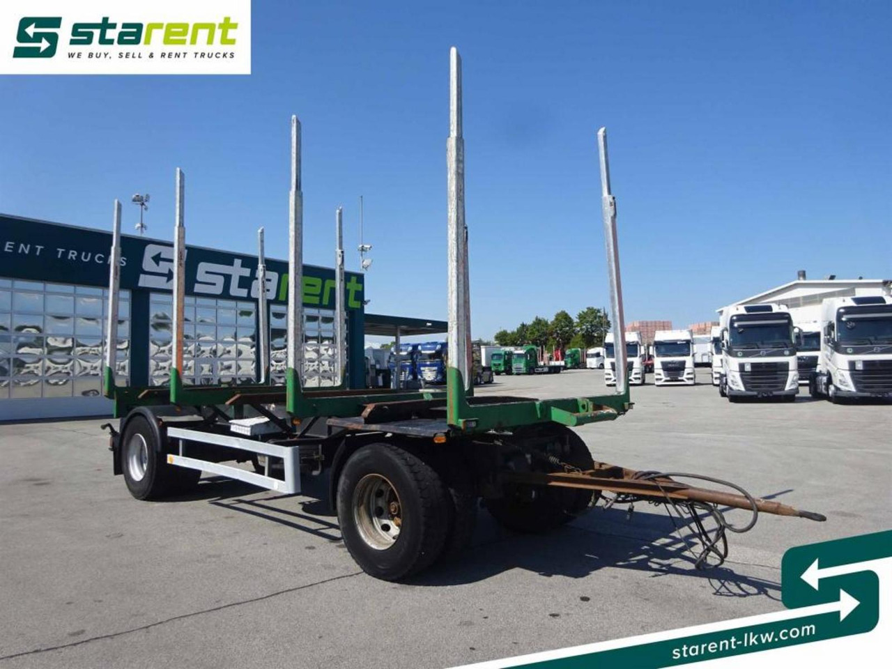 Riedler Holzrungen Anhänger Achswaage Exte Rungen - Trailer pengangkut kayu: gambar 3 Riedler Holzrungen Anhänger Achswaage Exte Rungen - Trailer pengangkut kayu: gambar 3