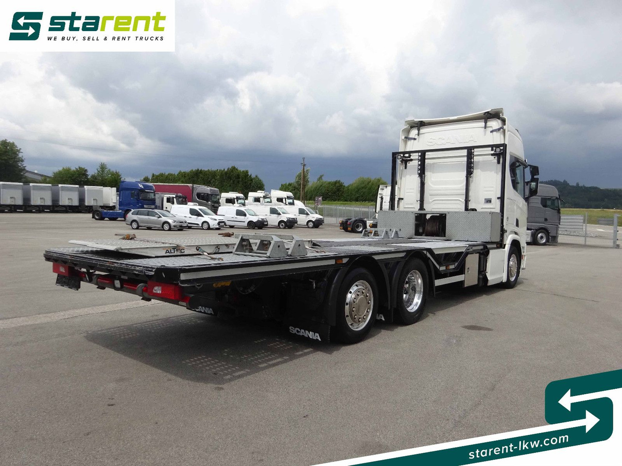 Scania R770 V8 Fahrzeugtransporter, Retarder, Seilwinde - Mobil derek: gambar 5 Scania R770 V8 Fahrzeugtransporter, Retarder, Seilwinde - Mobil derek: gambar 5