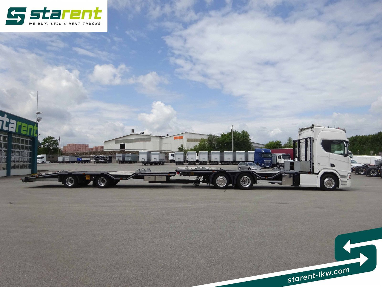 Scania R770 V8 Fahrzeugtransporter + Ziegler Anhänger - Mobil derek: gambar 4 Scania R770 V8 Fahrzeugtransporter + Ziegler Anhänger - Mobil derek: gambar 4