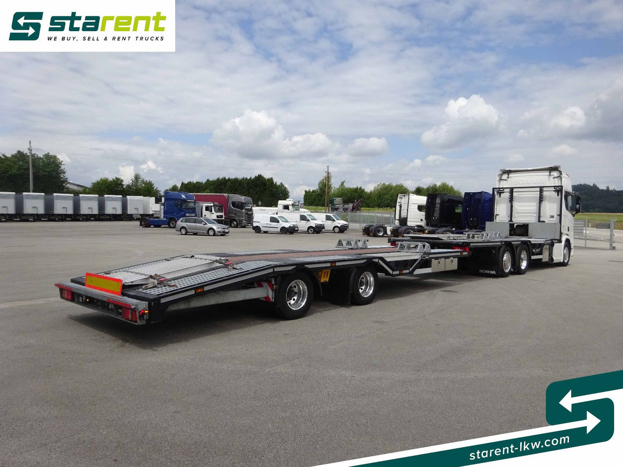 Scania R770 V8 Fahrzeugtransporter + Ziegler Anhänger - Mobil derek: gambar 5 Scania R770 V8 Fahrzeugtransporter + Ziegler Anhänger - Mobil derek: gambar 5