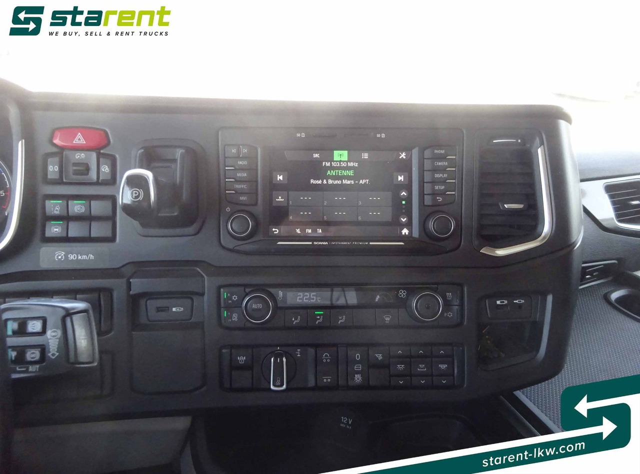 Truk dengan terpal samping Scania S500 Planen Aufbau Schwarzmüller 6x2, Standklima: gambar 19