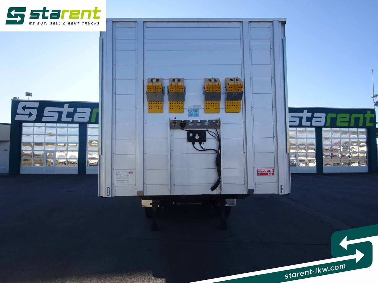 Schmidt Tautliner Coil-Mulde 6.5 Meter, Quick-Slider - Semi-trailer dengan terpal samping: gambar 2 Schmidt Tautliner Coil-Mulde 6.5 Meter, Quick-Slider - Semi-trailer dengan terpal samping: gambar 2