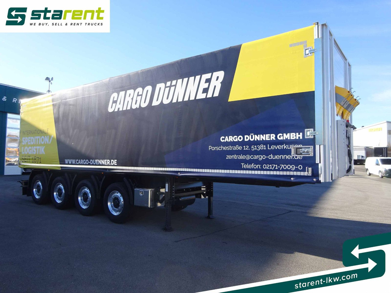 Schmidt Tautliner Coil-Mulde 6.5 Meter, Quick-Slider - Semi-trailer dengan terpal samping: gambar 3 Schmidt Tautliner Coil-Mulde 6.5 Meter, Quick-Slider - Semi-trailer dengan terpal samping: gambar 3